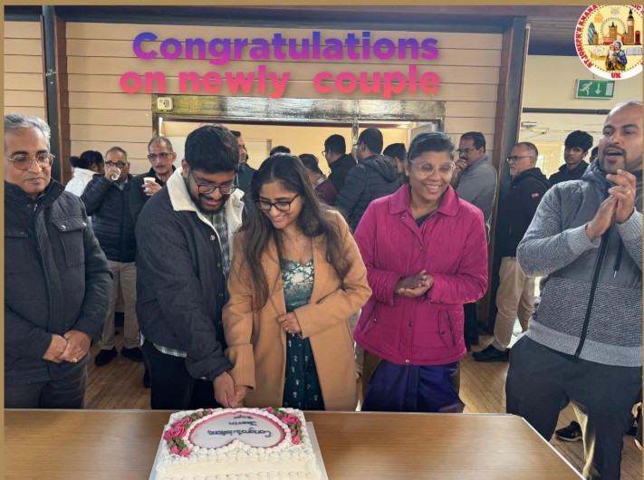 സെൻറ് ജോസഫ് മിഷനിൽ നവദമ്പതികളെ അനുമോദിച്ചു